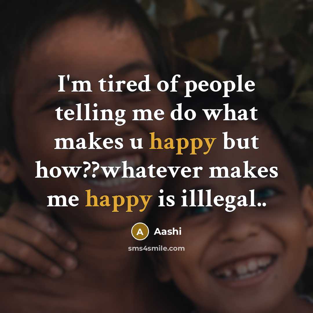 “I'm tired of people telling me do what makes u…” quote by Aashi