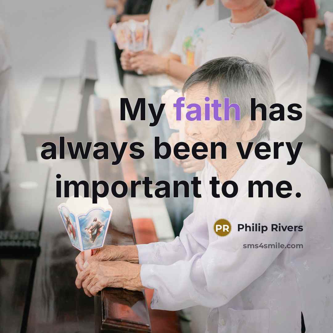 “My faith has always been very important to me.…” quote by Philip Rivers