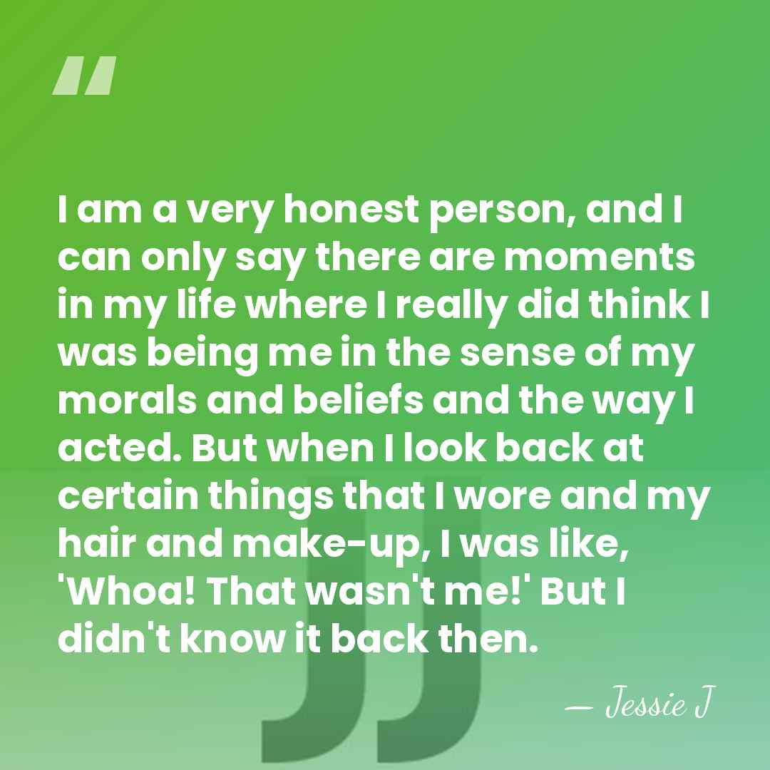 I am a very honest person, and I can only say there&hellip; - Jessie J