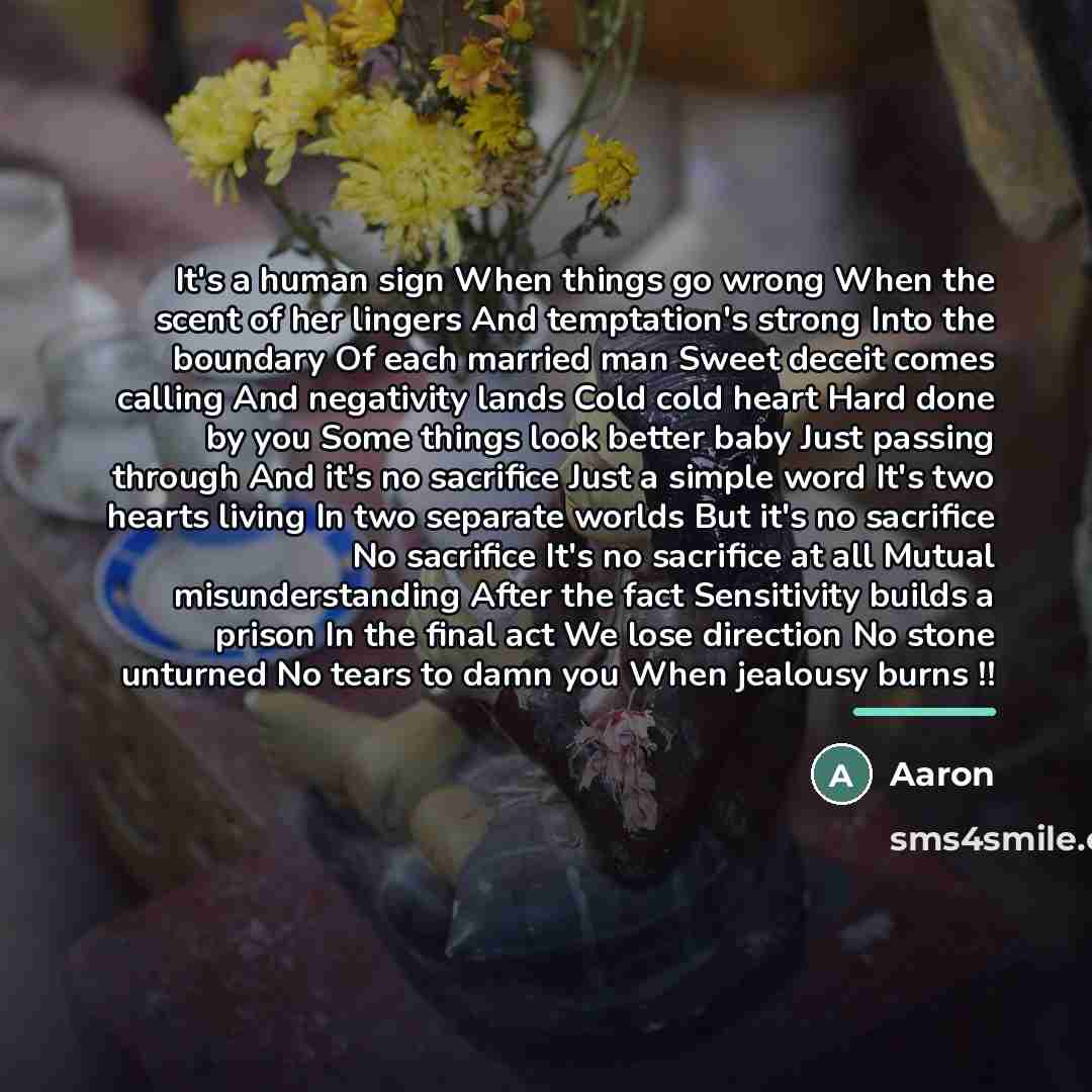 “It's a human sign When things go wrong When the…” quote by AaRon