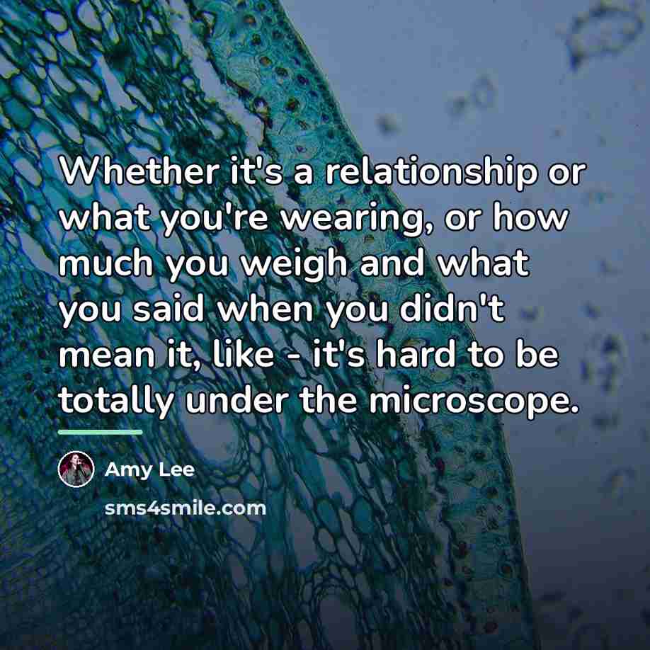 “Whether it's a relationship or what you're wearing, or how…” quote by Amy Lee