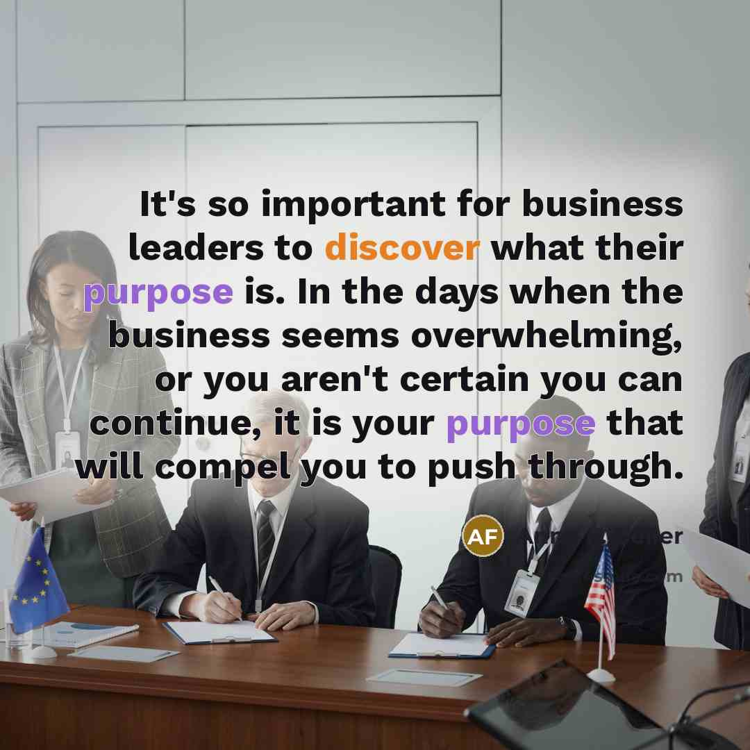 “It's so important for business leaders to discover what their…” quote by Anne F. Beiler