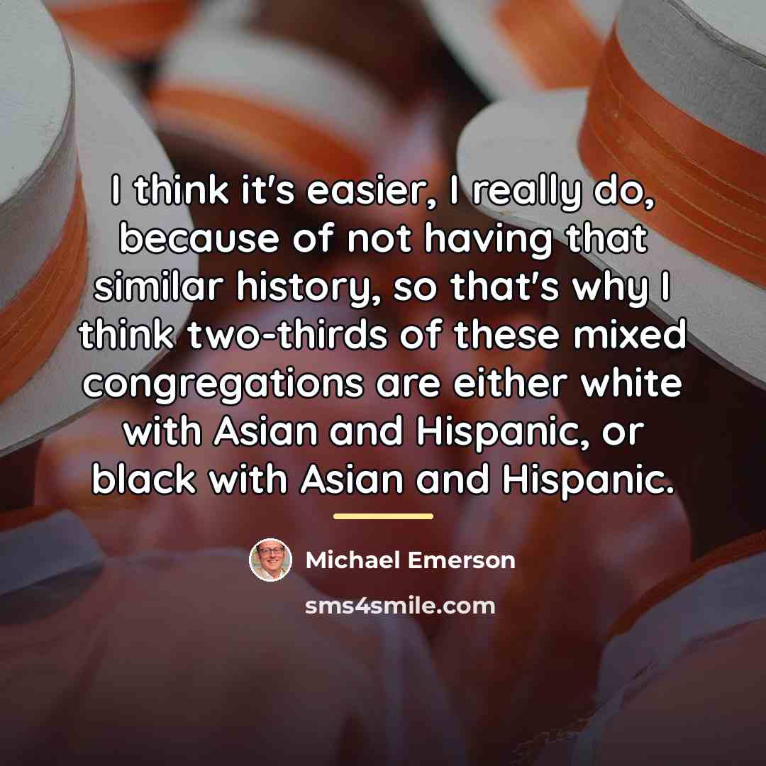 “I think it's easier, I really do, because of not…” quote by Michael Emerson