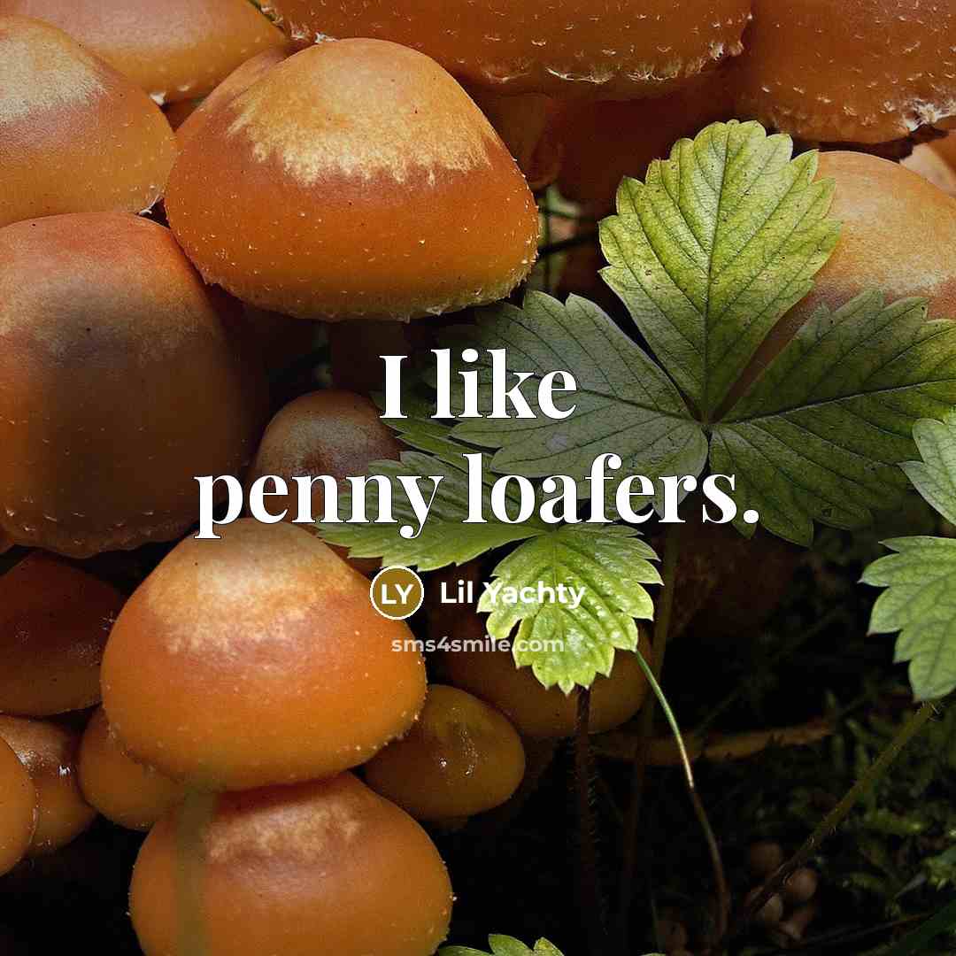 “I like penny loafers.…” quote by Lil Yachty