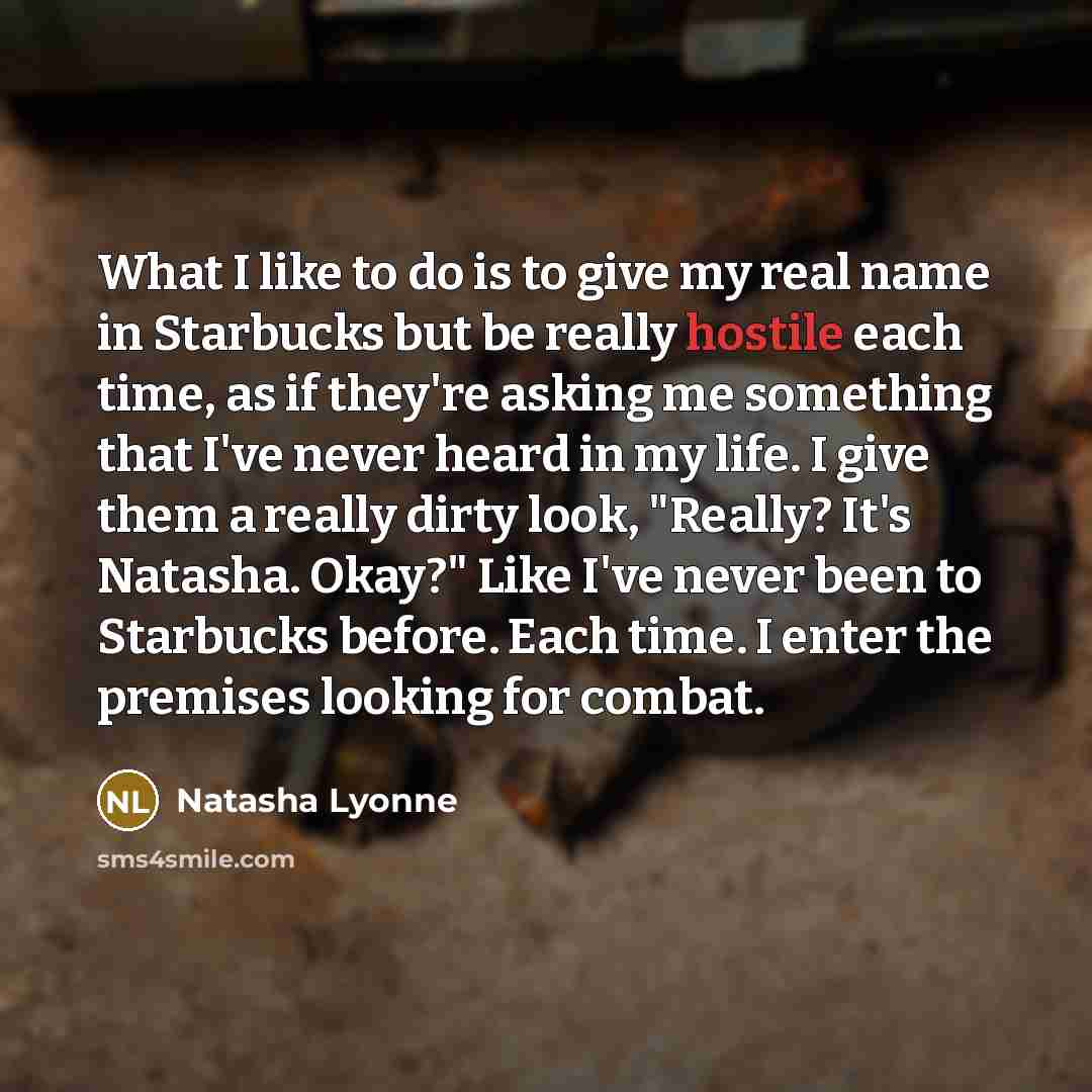 “What I like to do is to give my real…” quote by Natasha Lyonne