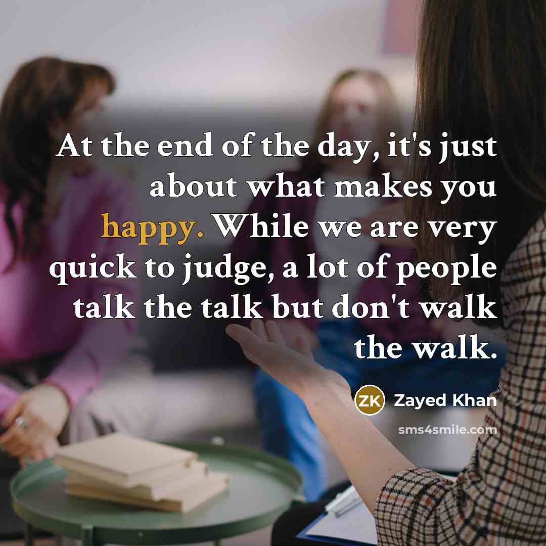 “At the end of the day, it's just about what…” quote by Zayed Khan