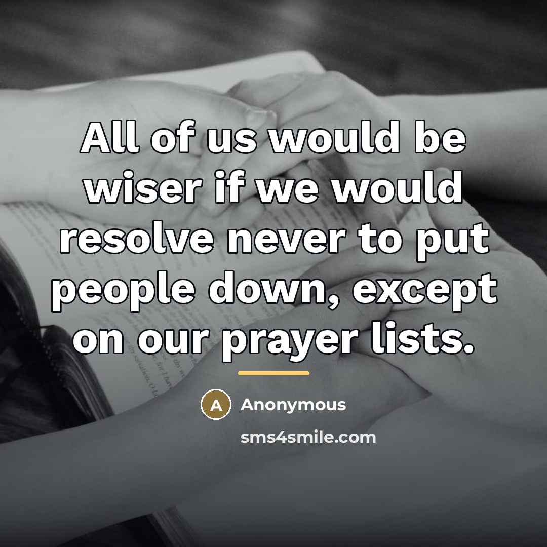 “All of us would be wiser if we would resolve…” quote by Anonymous