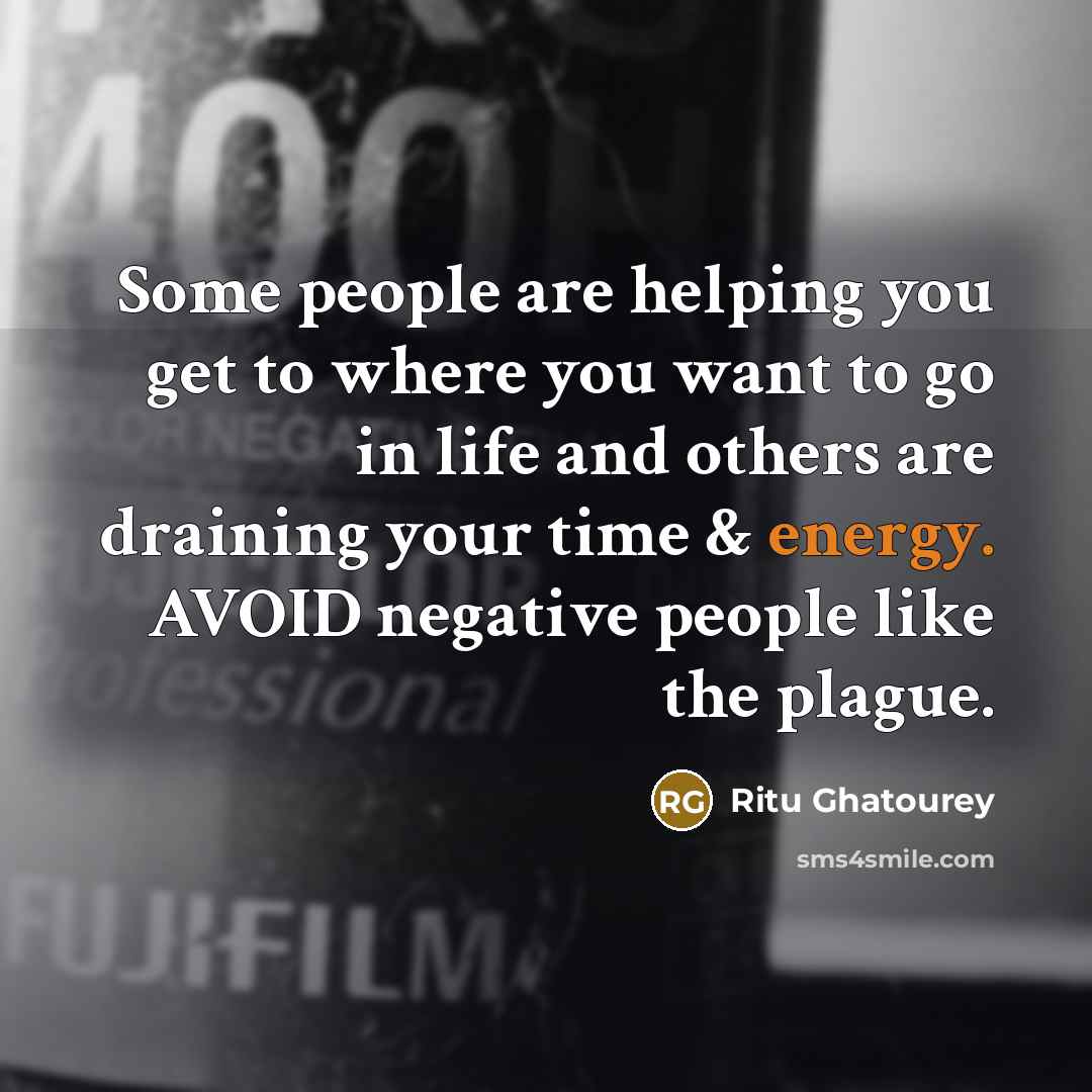 “Some people are helping you get to where you want…” quote by Ritu Ghatourey
