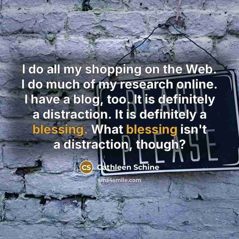 “I do all my shopping on the Web. I do…” quote by Cathleen Schine