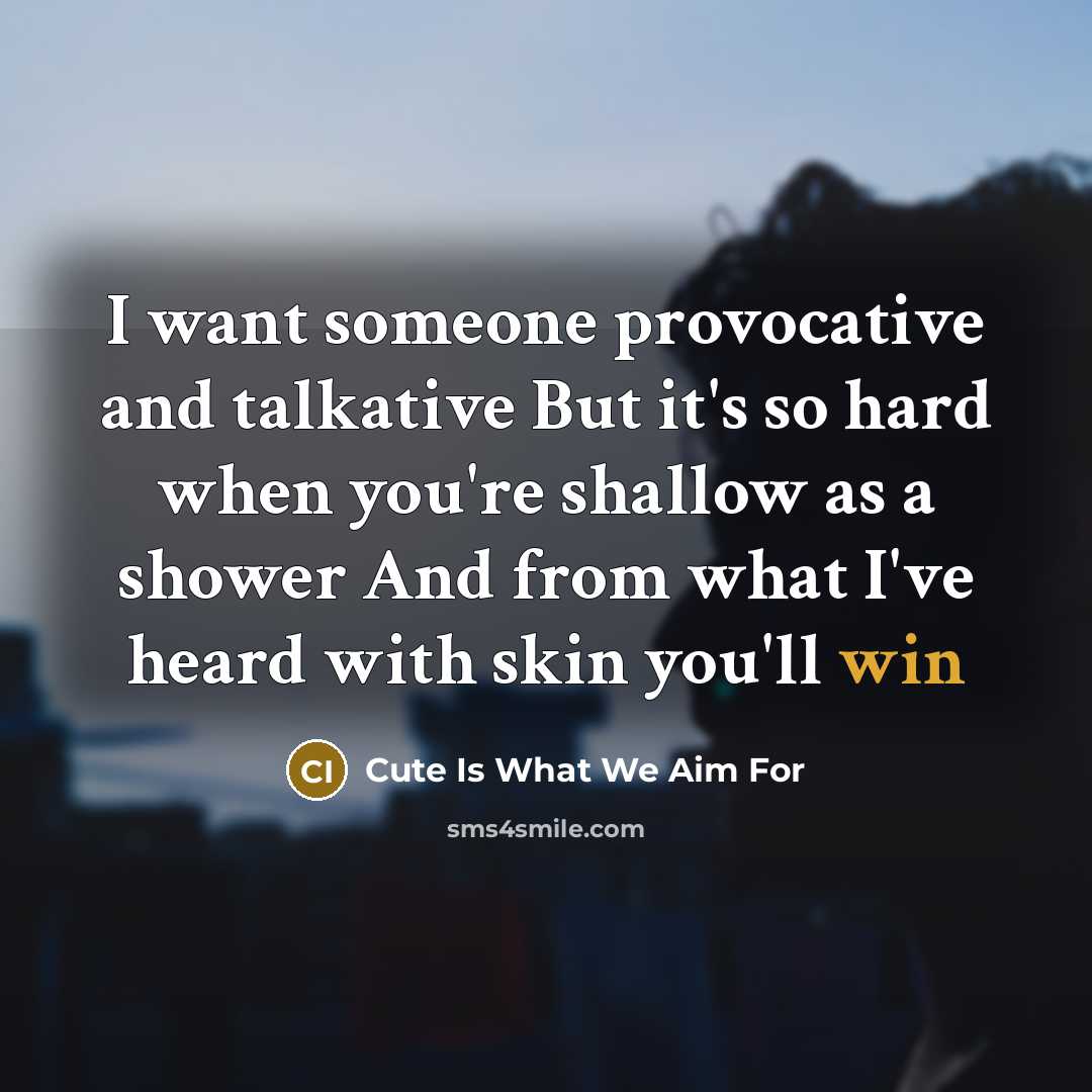 “I want someone provocative and talkative But it's so hard…” quote by Cute Is What We Aim For