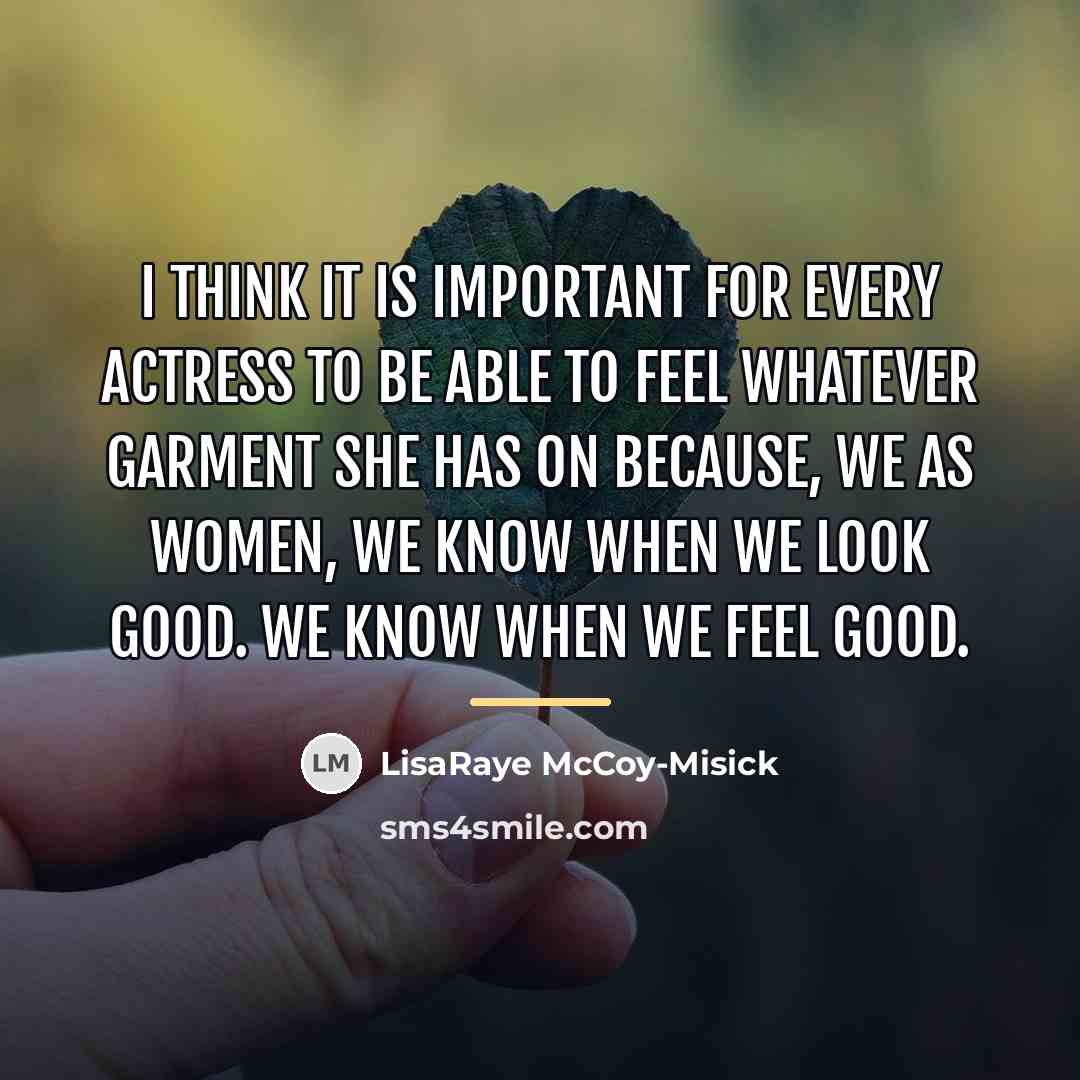 “I think it is important for every actress to be…” quote by LisaRaye McCoy-Misick