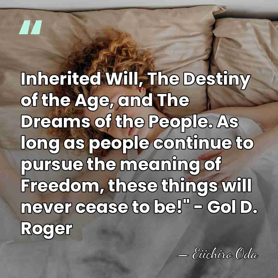 Inherited Will, The Destiny of the Age, and The Dreams of the&hellip; - Eiichiro Oda
