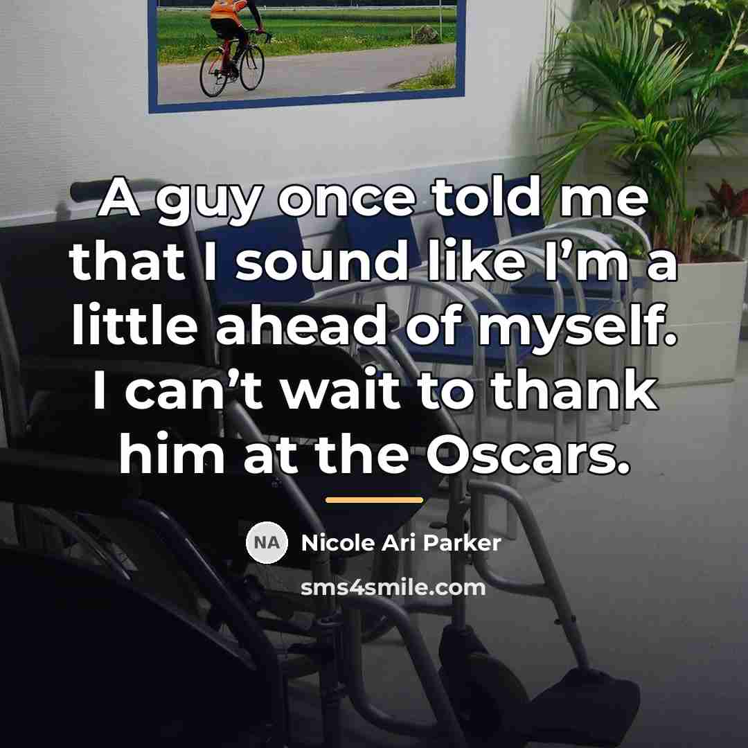 “A guy once told me that I sound like I’m…” quote by Nicole Ari Parker