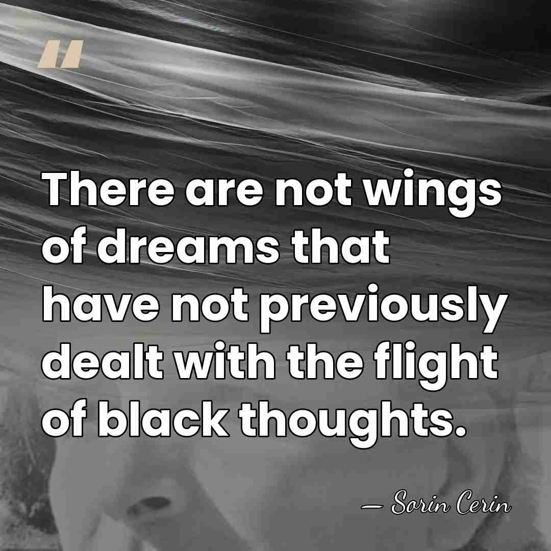 There are not wings of dreams that have not previously dealt with&hellip; - Sorin Cerin