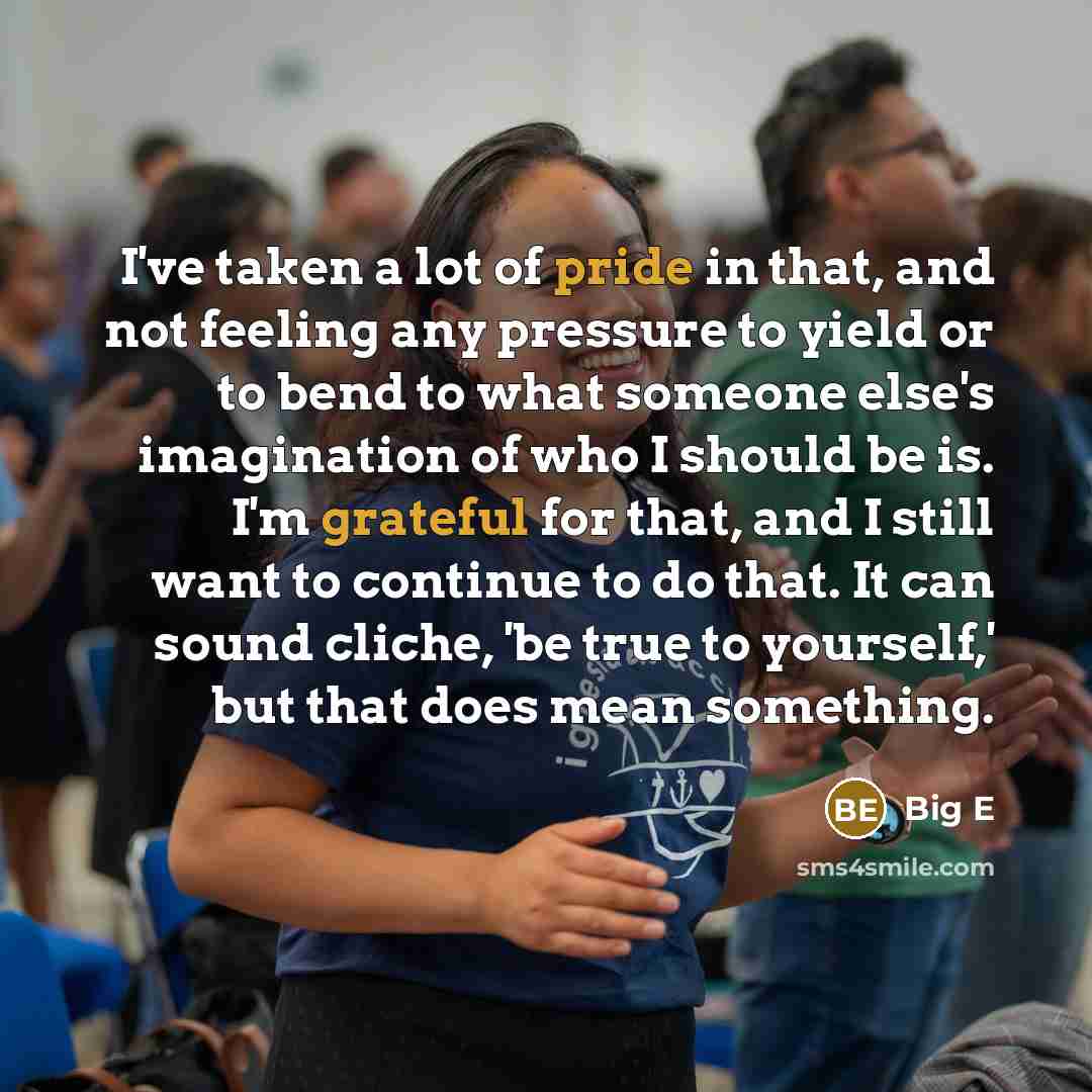“I've taken a lot of pride in that, and not…” quote by Big E