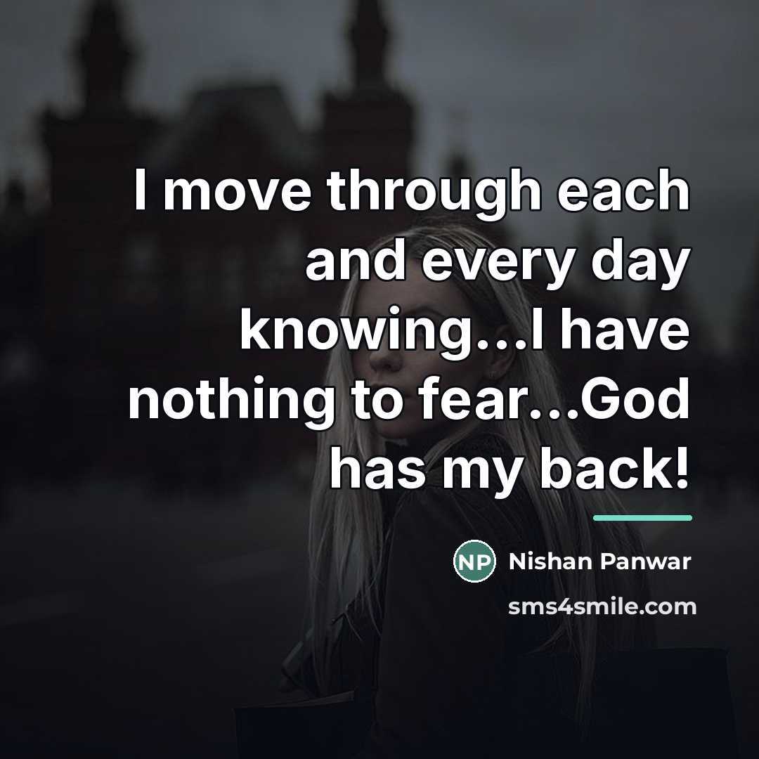 “I move through each and every day knowing...I have nothing…” quote by Nishan Panwar