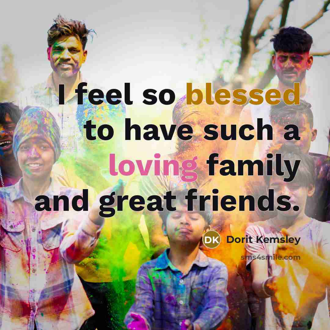 “I feel so blessed to have such a loving family…” quote by Dorit Kemsley
