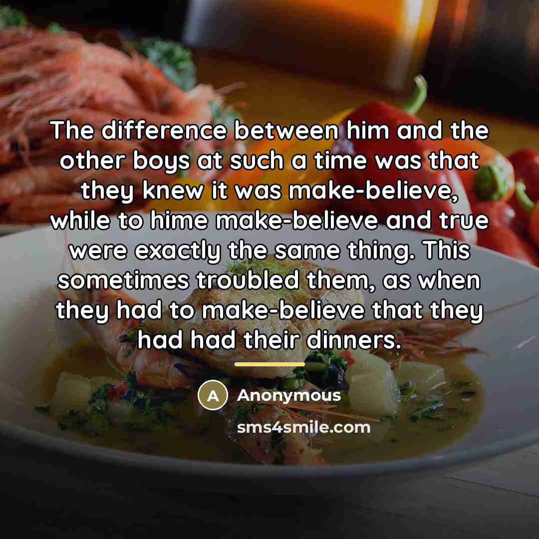 “The difference between him and the other boys at such…” quote by Anonymous