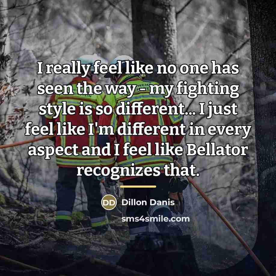 “I really feel like no one has seen the way…” quote by Dillon Danis