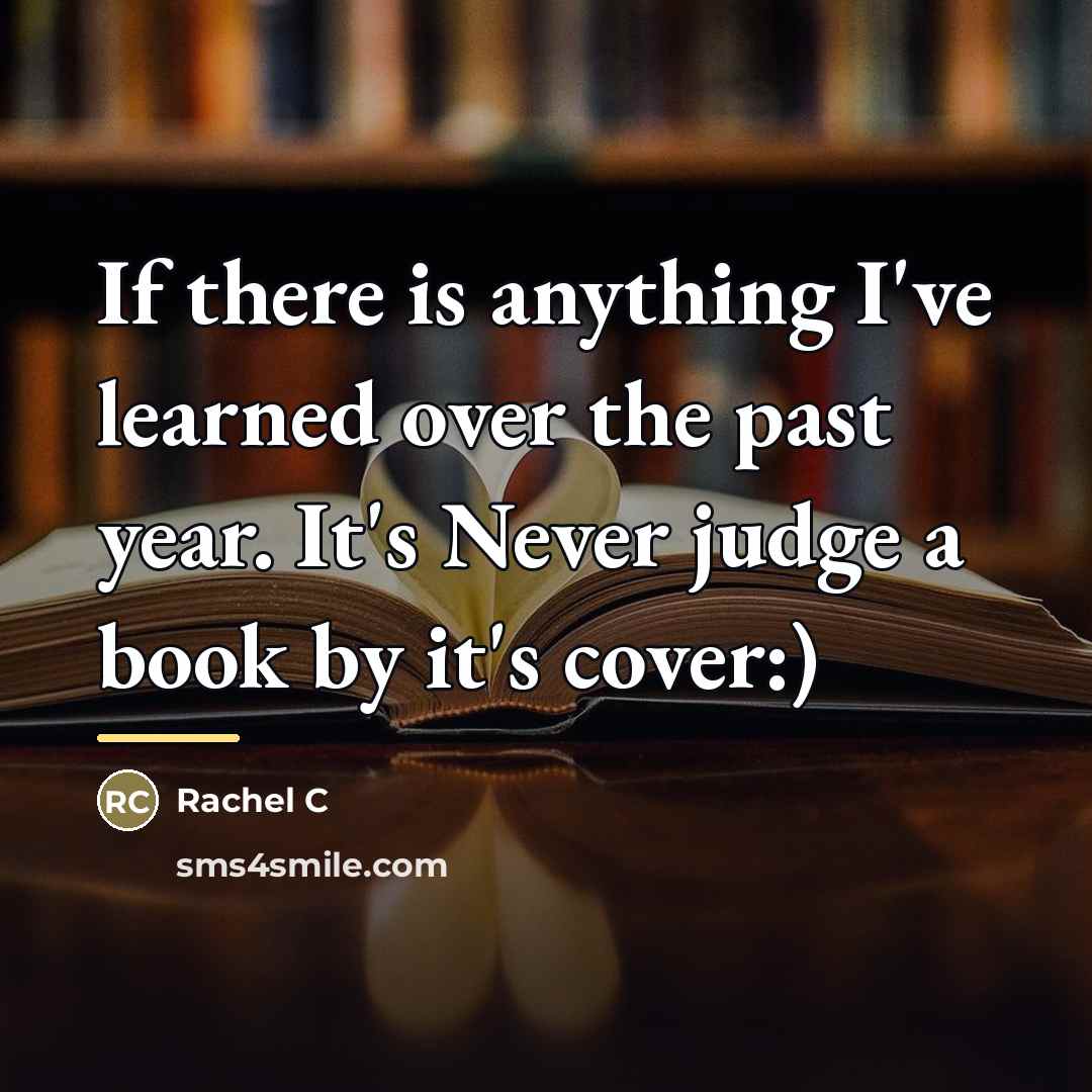 “If there is anything I've learned over the past year.…” quote by Rachel C