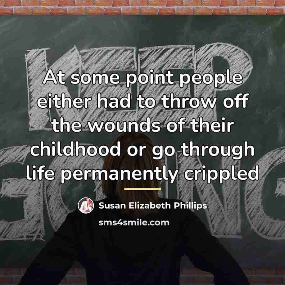 “At some point people either had to throw off the…” quote by Susan Elizabeth Phillips