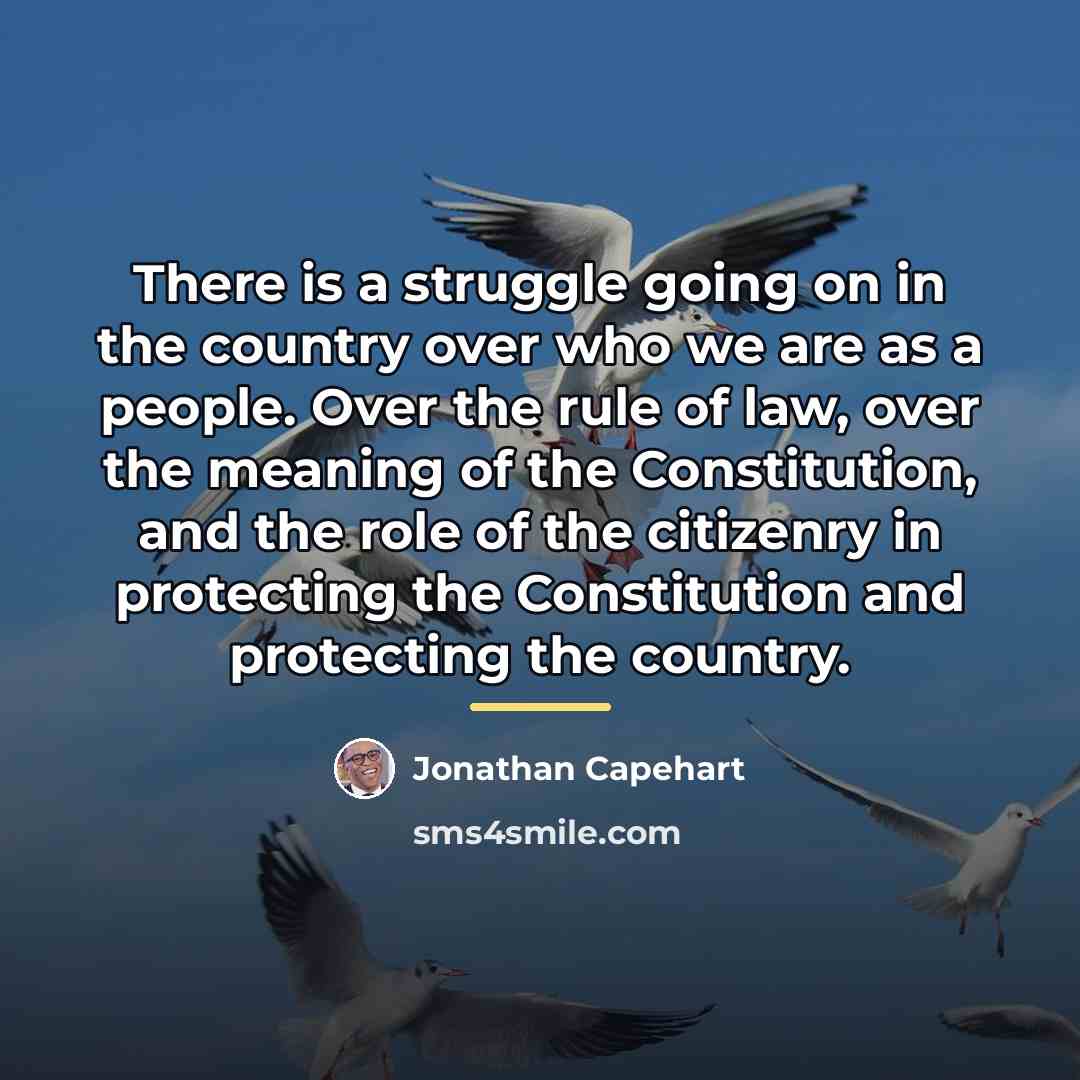 “There is a struggle going on in the country over…” quote by Jonathan Capehart