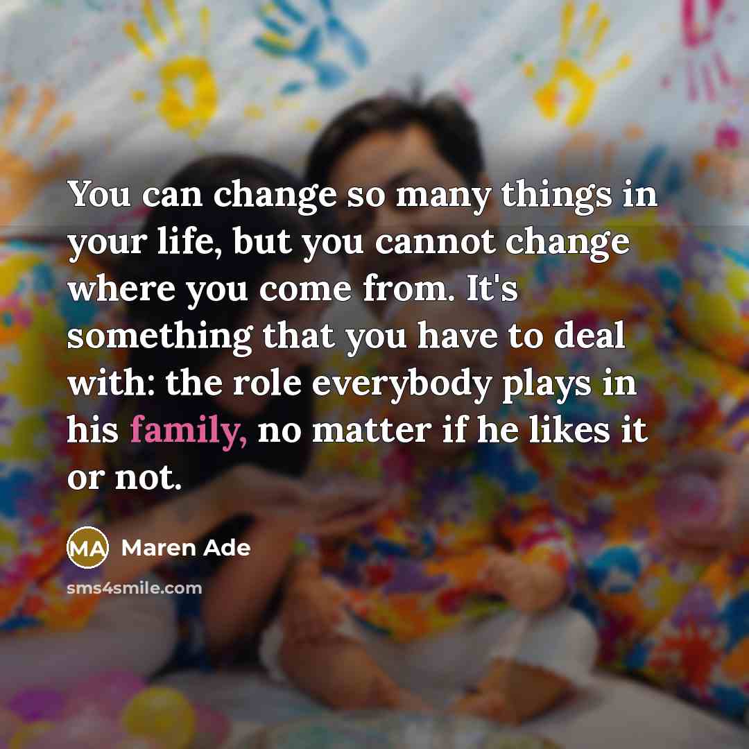 “You can change so many things in your life, but…” quote by Maren Ade
