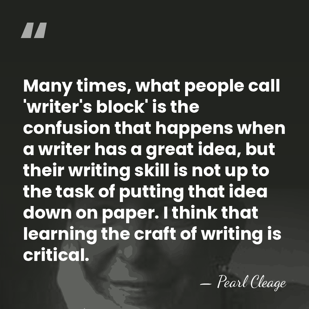 Many times, what people call 'writer's block' is the confusion that happens&hellip; - Pearl Cleage