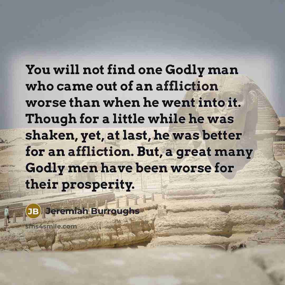 “You will not find one Godly man who came out…” quote by Jeremiah Burroughs