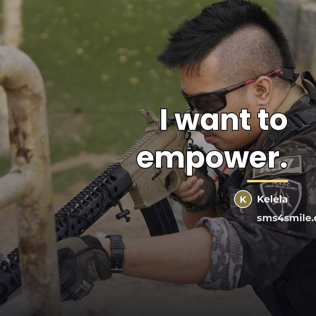 “I want to empower.…” quote by Kelela