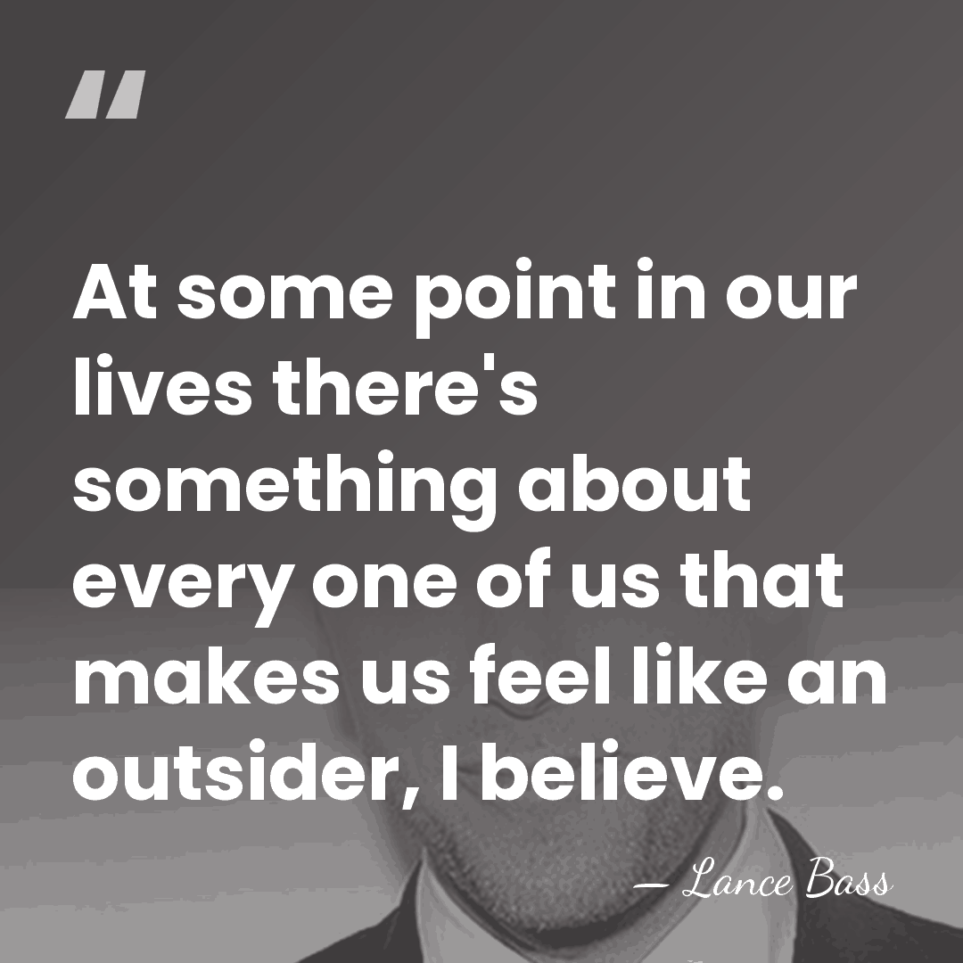 At some point in our lives there's something about every one of&hellip; - Lance Bass