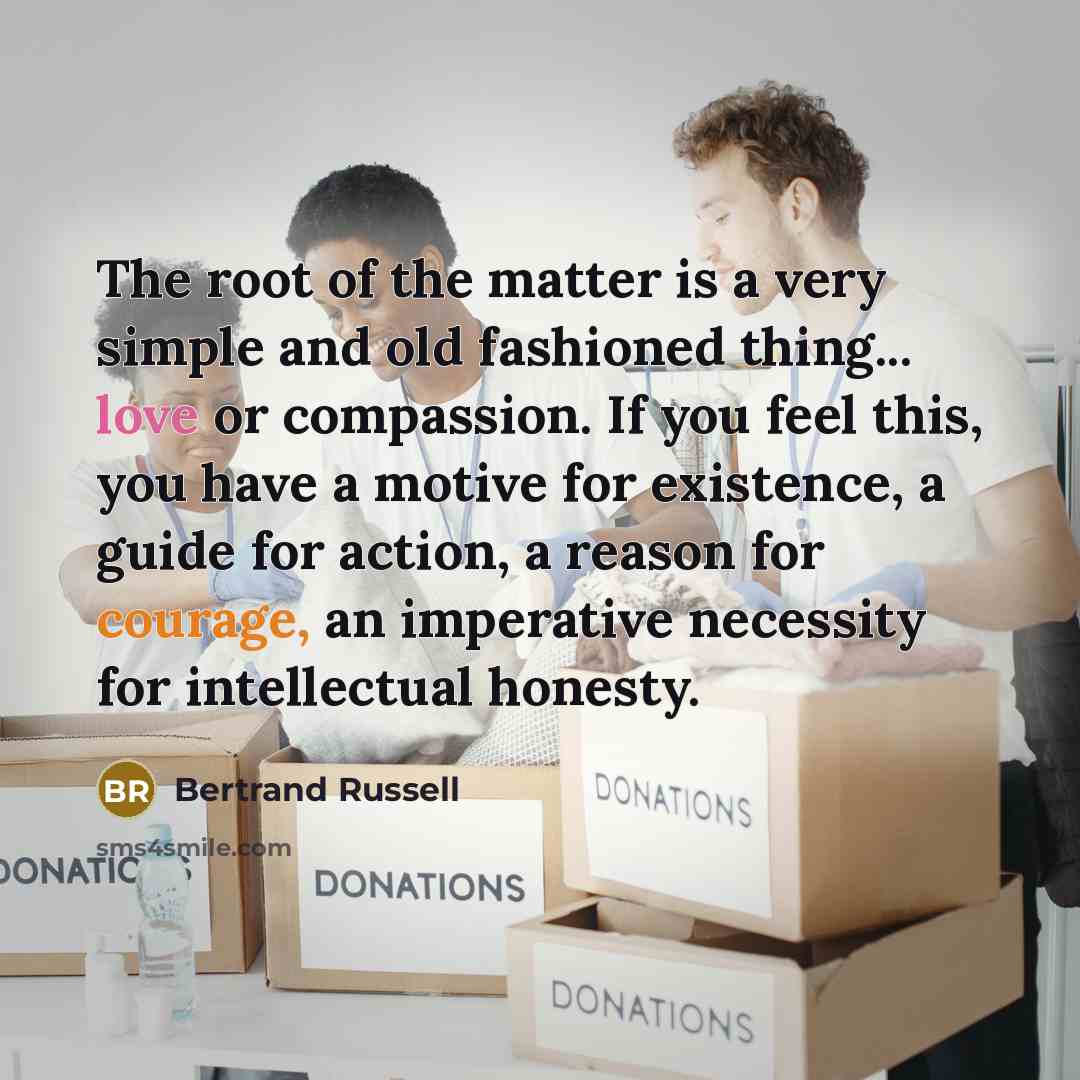 “The root of the matter is a very simple and…” quote by Bertrand Russell