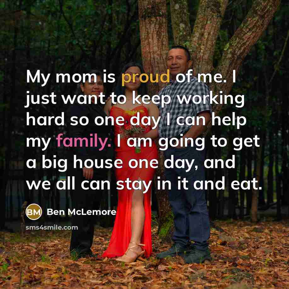 “My mom is proud of me. I just want to…” quote by Ben McLemore