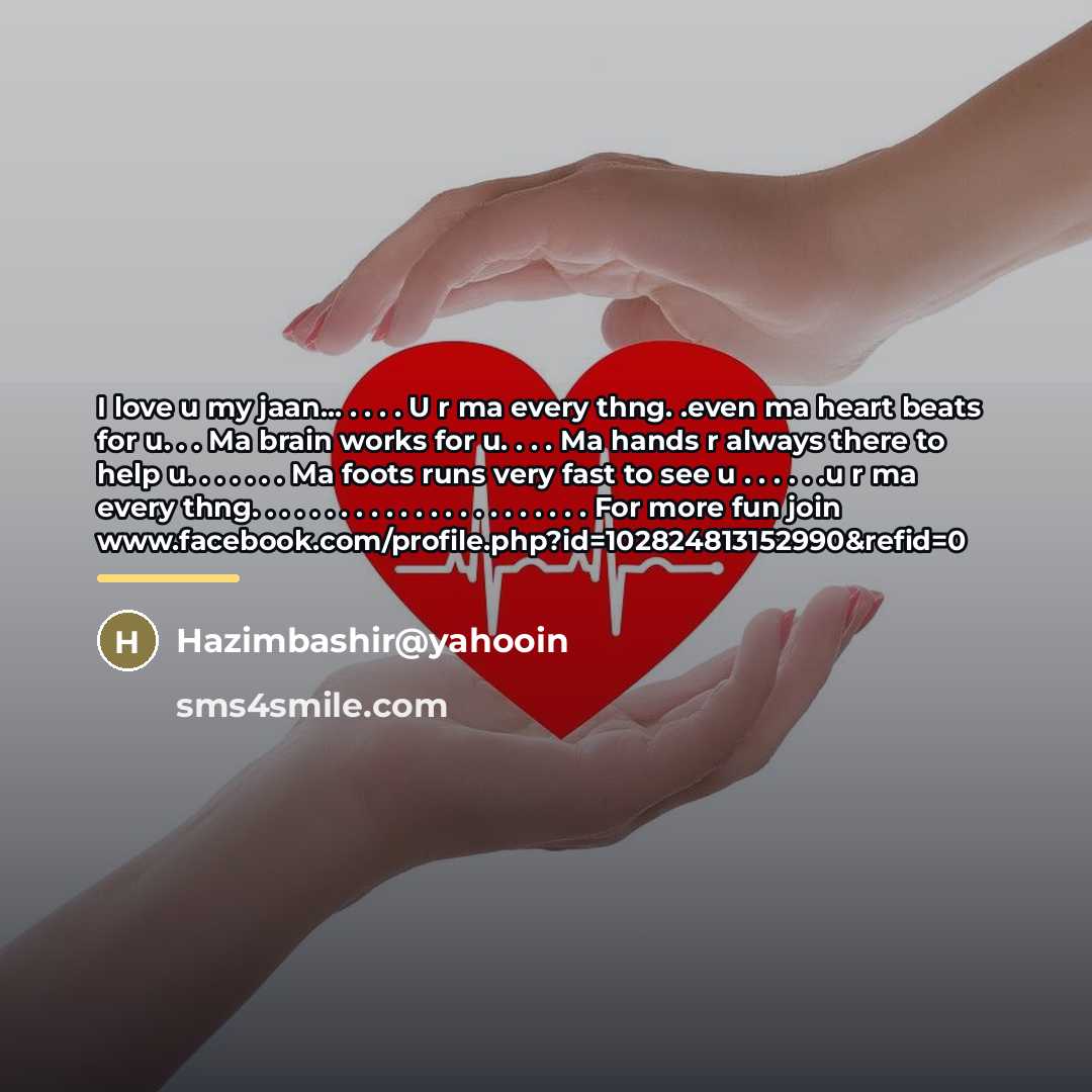 “I love u my jaan... . . . . U…” quote by Hazimbashir@yahooin