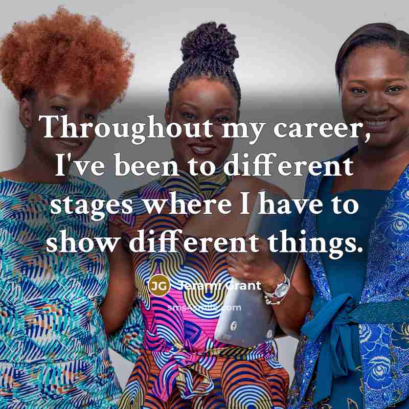 “Throughout my career, I've been to different stages where I…” quote by Jerami Grant