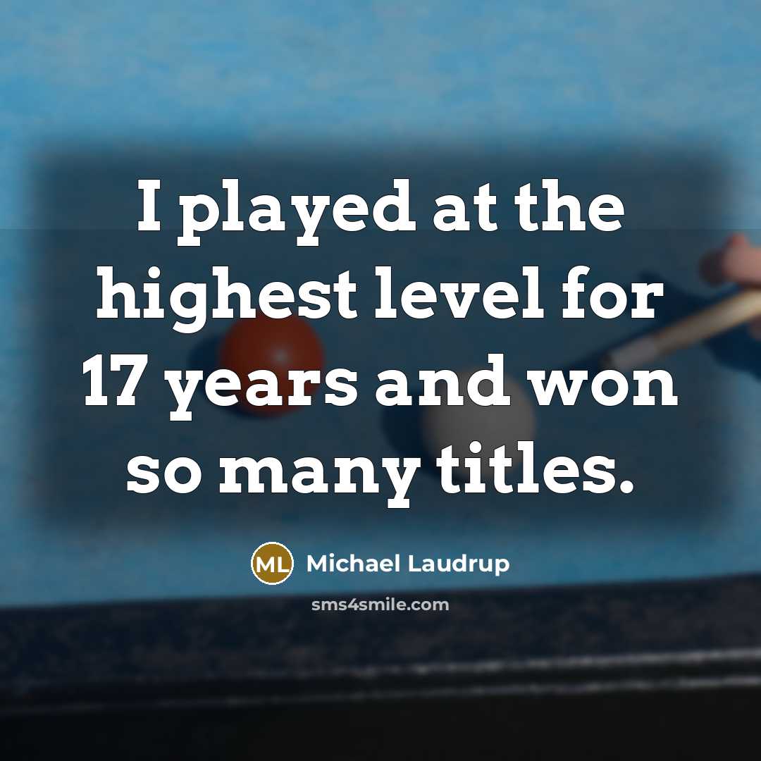 “I played at the highest level for 17 years and…” quote by Michael Laudrup