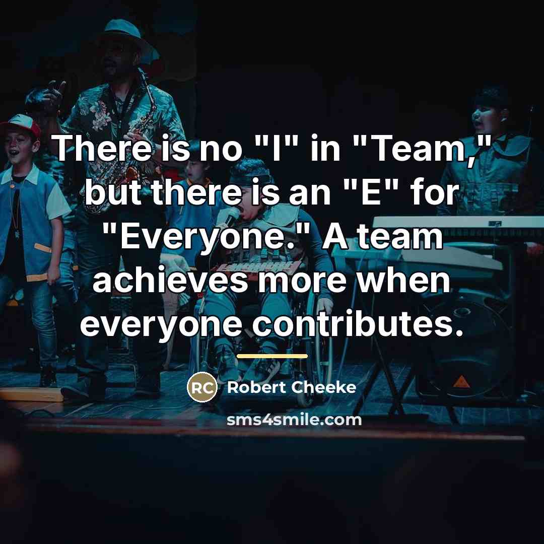 “There is no "I" in "Team," but there is an…” quote by Robert Cheeke