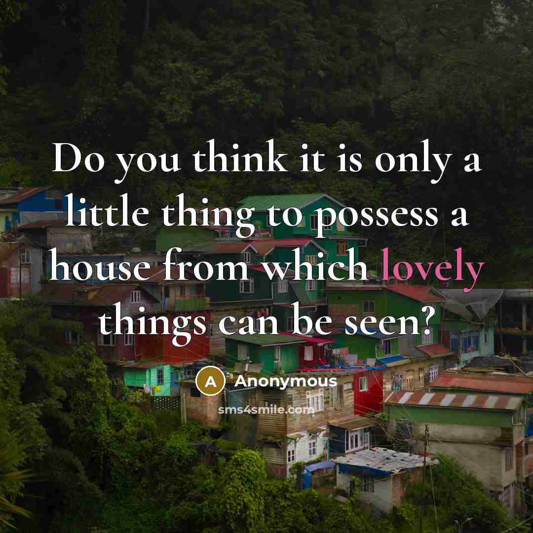 “Do you think it is only a little thing to…” quote by Anonymous