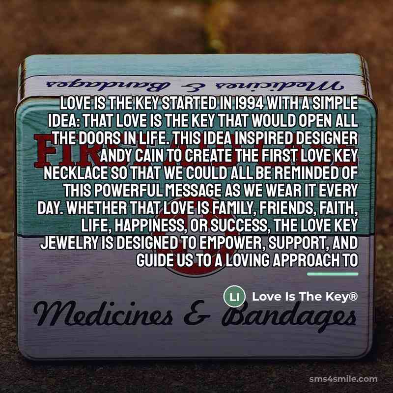 “Love is the Key started in 1994 with a simple…” quote by Love Is The Key®
