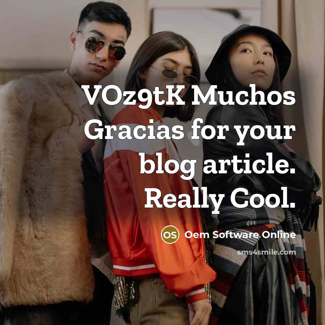“VOz9tK Muchos Gracias for your blog article. Really Cool.” quote by Oem Software Online