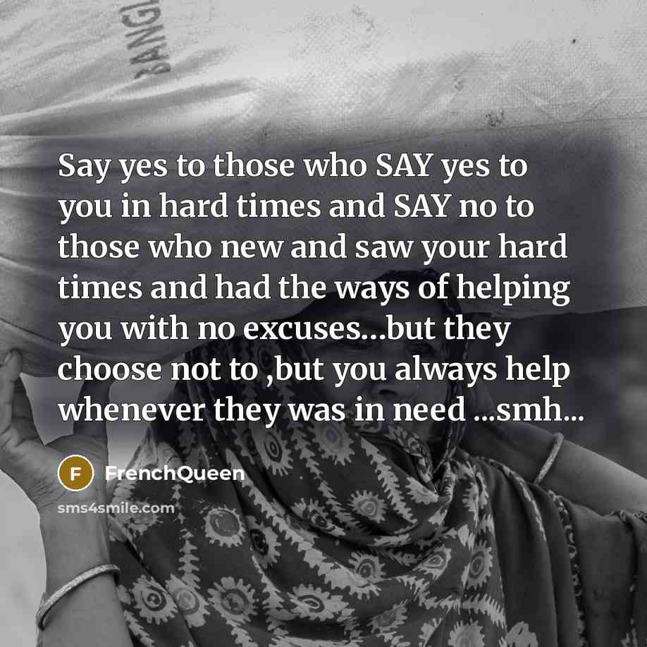 “Say yes to those who SAY yes to you in…” quote by Frenchqueen