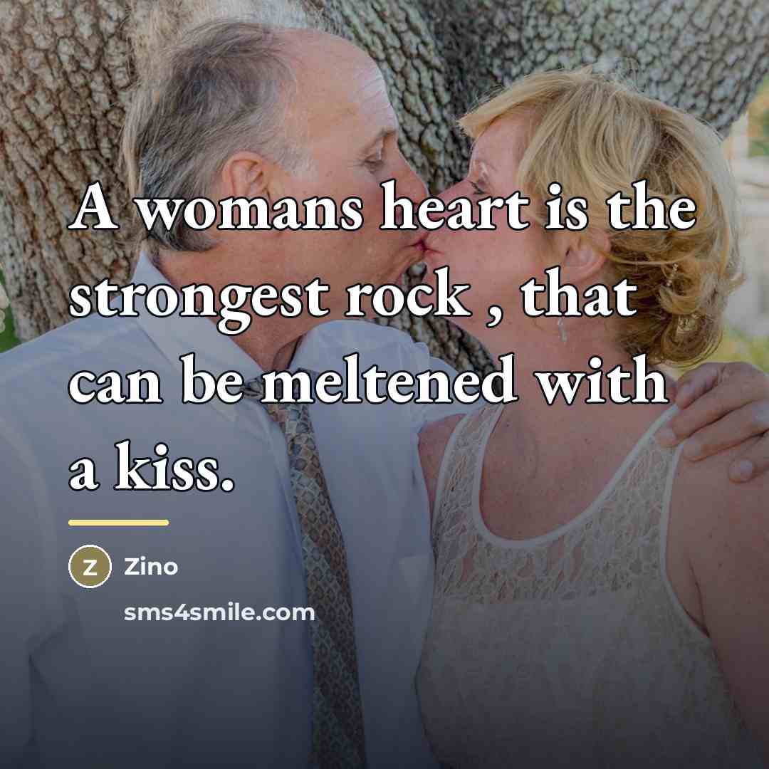 “A womans heart is the strongest rock , that can…” quote by Zino