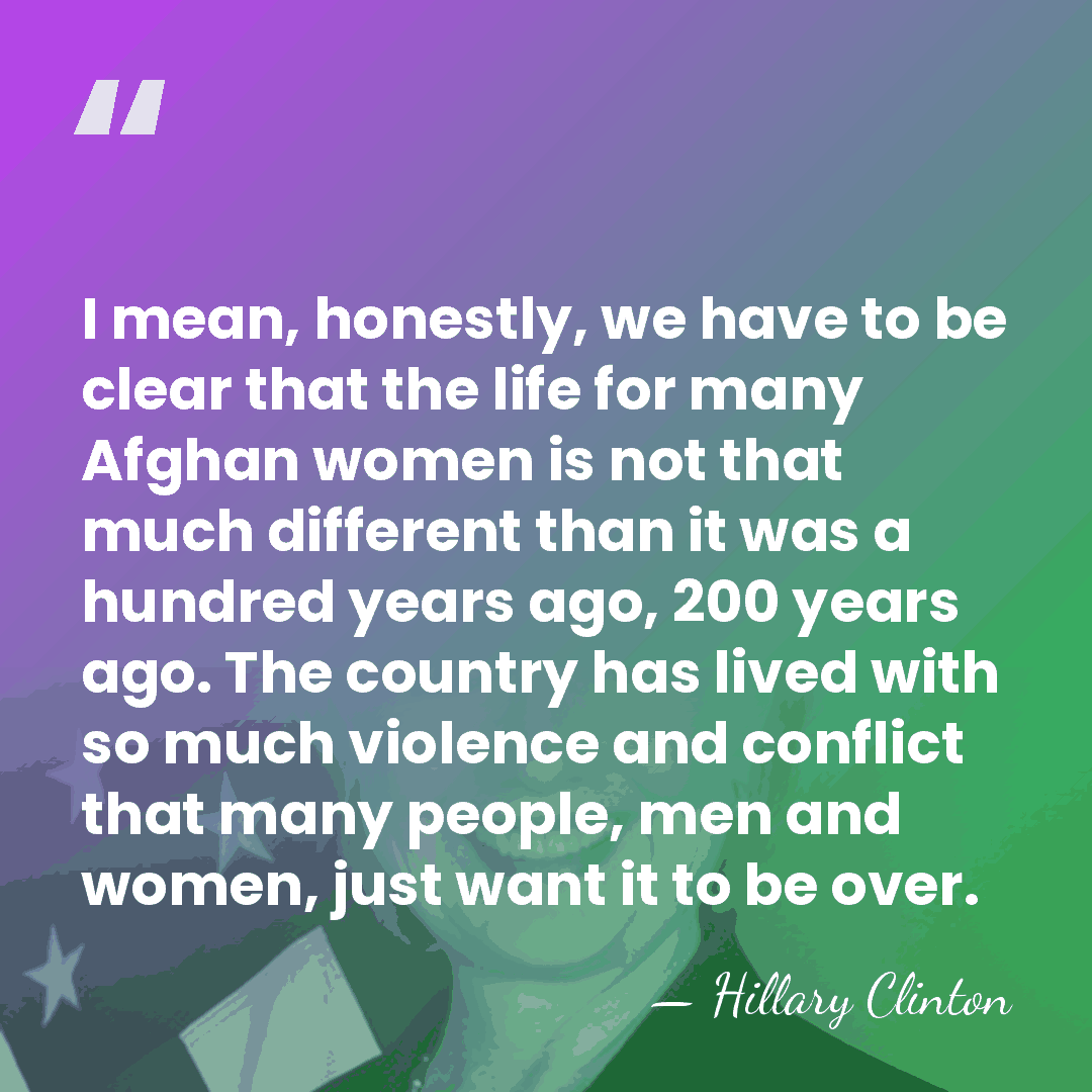 I mean, honestly, we have to be clear that the life for&hellip; - Hillary Clinton