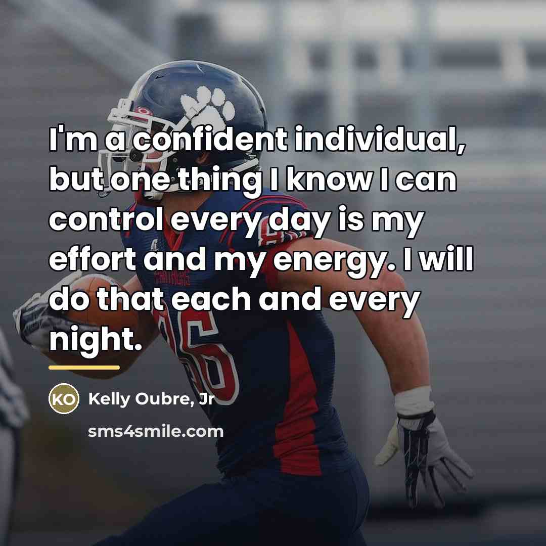 “I'm a confident individual, but one thing I know I…” quote by Kelly Oubre, Jr