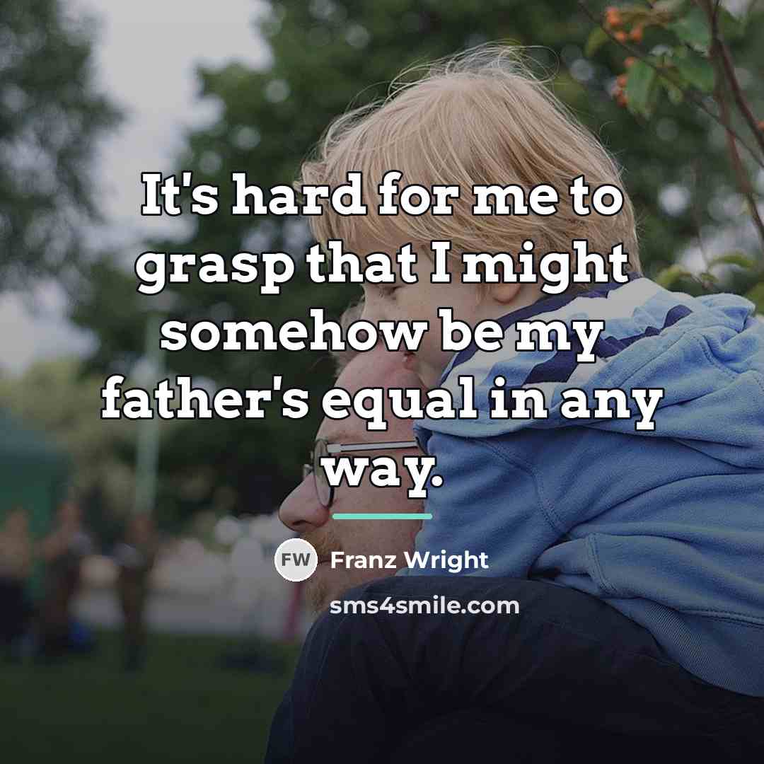 “It's hard for me to grasp that I might somehow…” quote by Franz Wright