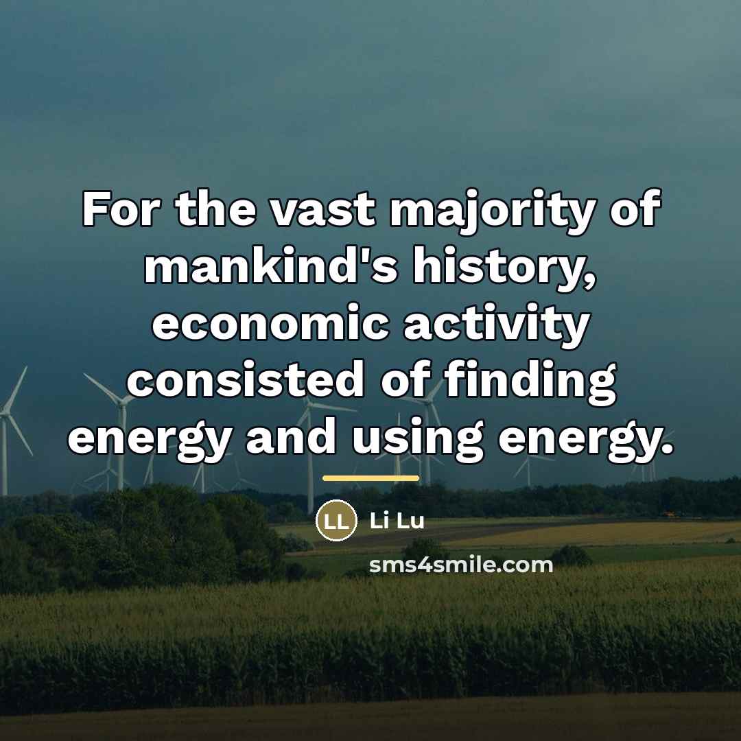 “For the vast majority of mankind's history, economic activity consisted…” quote by Li Lu
