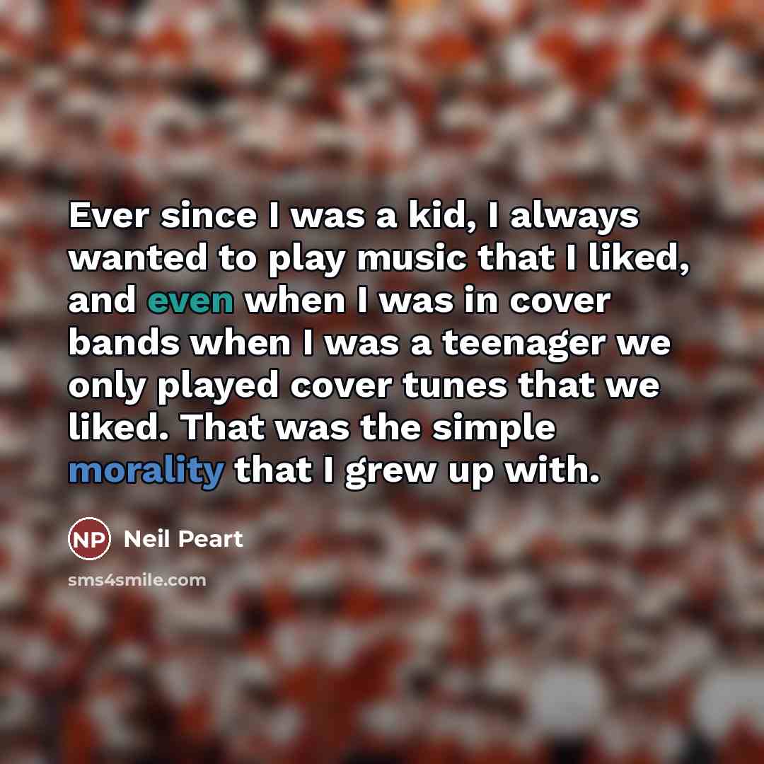 “Ever since I was a kid, I always wanted to…” quote by Neil Peart