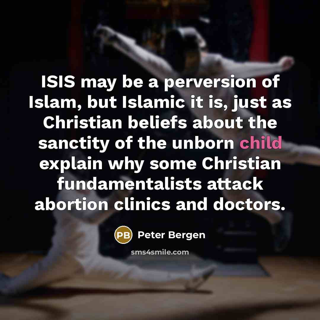 “ISIS may be a perversion of Islam, but Islamic it…” quote by Peter Bergen