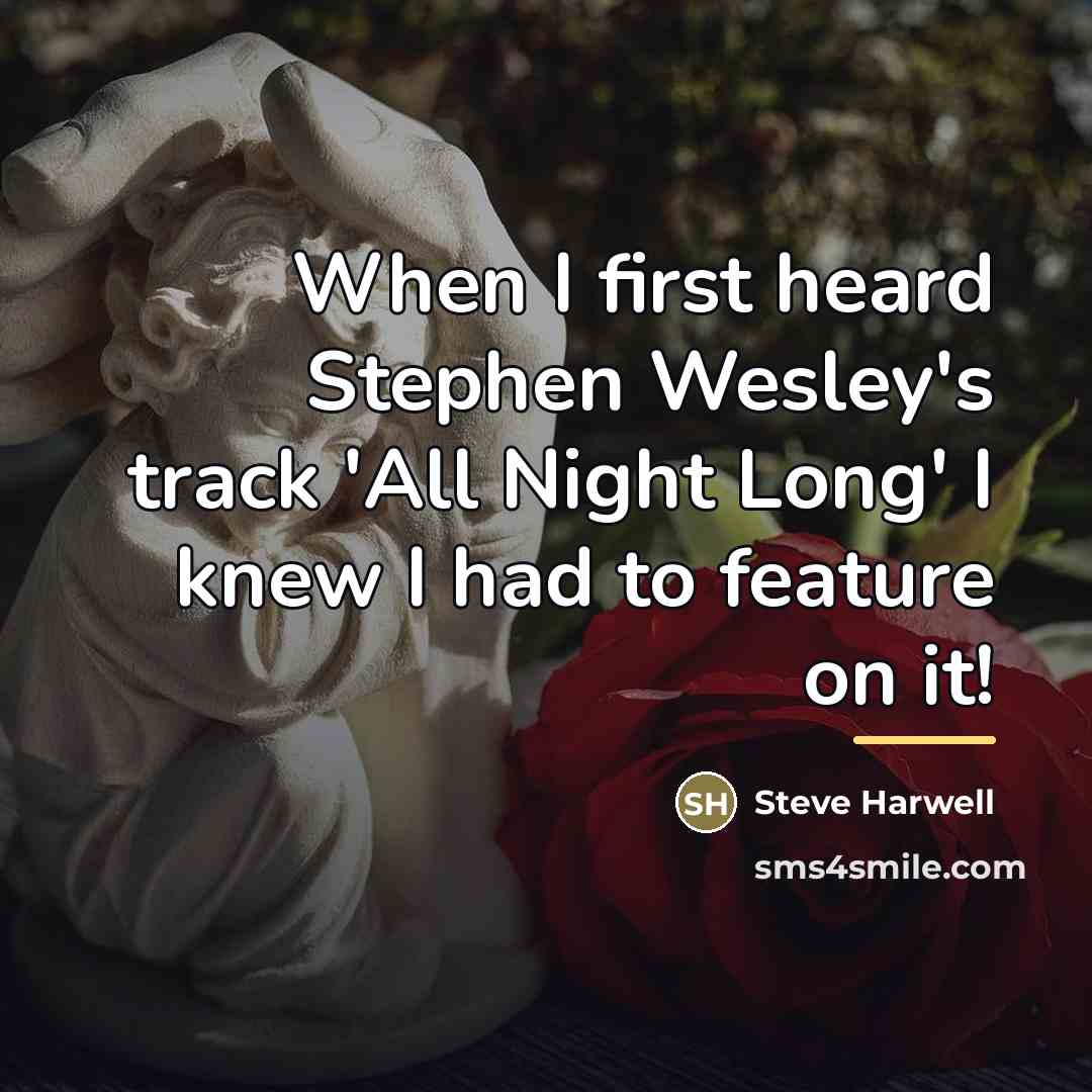 “When I first heard Stephen Wesley's track 'All Night Long'…” quote by Steve Harwell