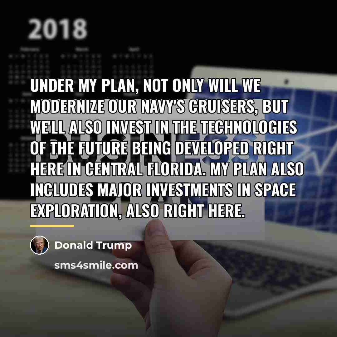 “Under my plan, not only will we modernize our Navy's…” quote by Donald Trump